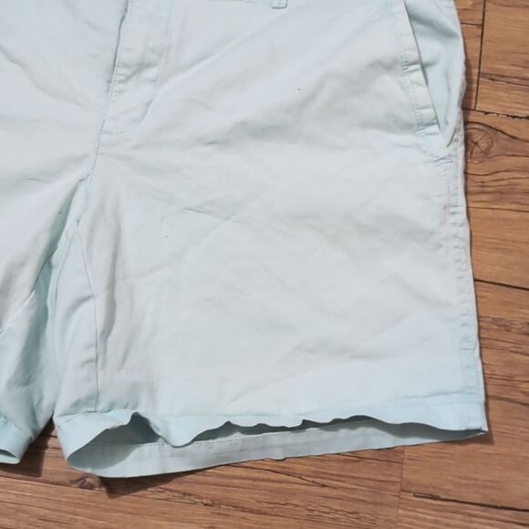 Banana Republic Blue Cotton Shorts Size 10‎ - Picture 4 of 11